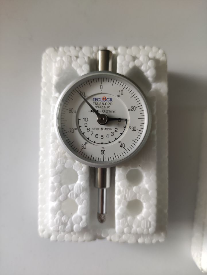 日本進(jìn)口TECLOCK得樂(lè)TM-35-02D小型指針式千分表