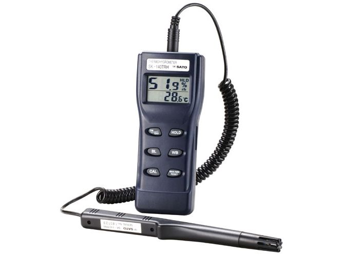日本進口佐藤SATO數(shù)字溫濕度計 SK-140TRH