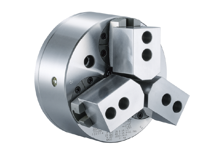 日本進(jìn)口三爪擺動(dòng)鎖緊卡盤重載粗加工用H063M